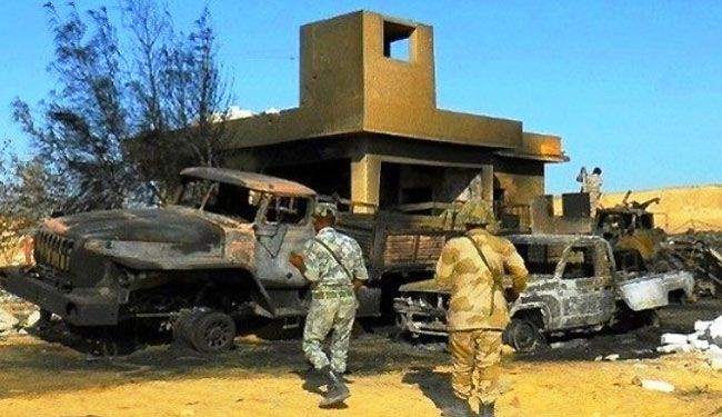 100 قتيل وجريح بسلسلة هجمات في سيناء والجيش يرد