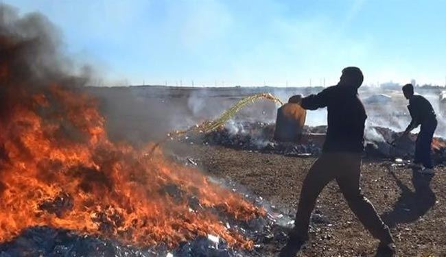 حتى مكتبات الموصل.. ينهبها ويحرقها 