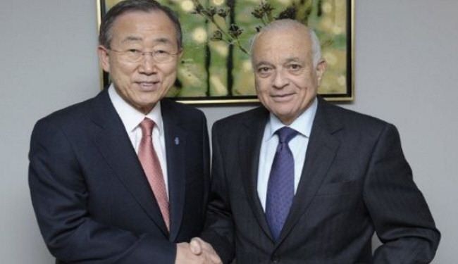 بان كي مون والعربي يدعوان الى دفع المبالغ الموعودة لسكان غزة