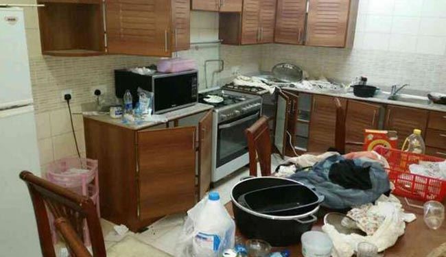 حمله نیروهای آل خلیفه به منزل بانوی فعال بحرینی + عکس