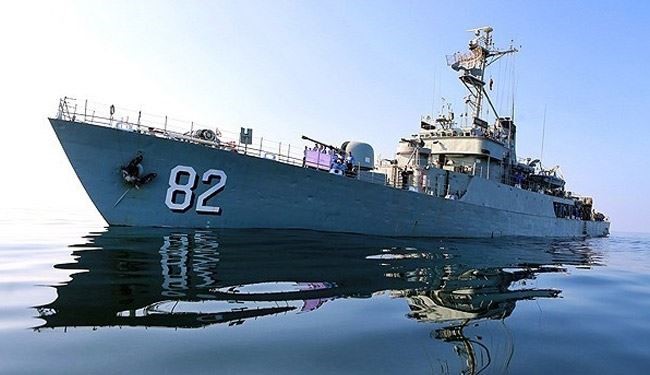 المجموعة البحرية الـ33 للجيش الايراني تعبر خط الاستواء