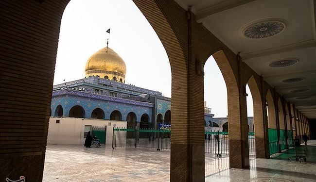 عکسهایی دیدنی از بارگاه مطهر حضرت زینب (س)