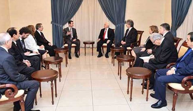 الاسد: اردوغان يدعم القوى التكفيرية وهدفه ارضاء اسياده