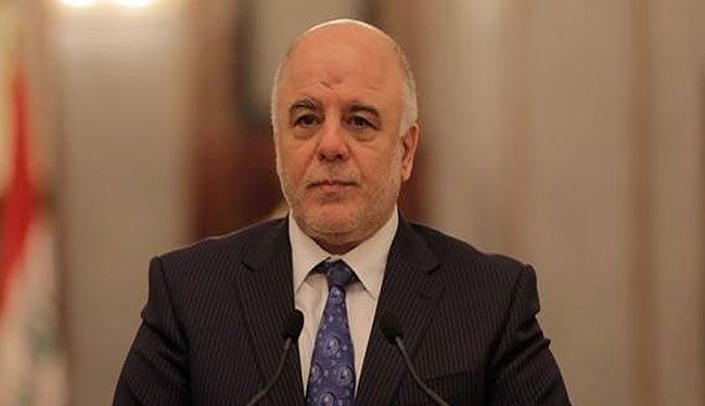 العبادي يهنئ العراقيين بالنصر ورفع العلم فوق مديرية البدالة