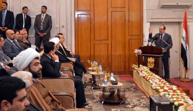 المالكي يندد بالحملة الشرسة ضد الحشد الشعبي