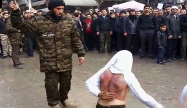 داعش تجلد المدرسين 