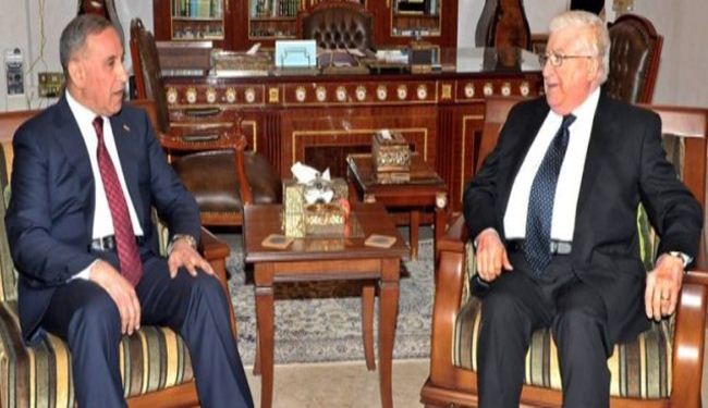 معصوم يدعو العبيدي للتركيز على دعم الجيش