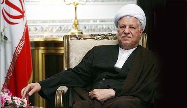 رفسنجاني: منطق ايران بالمفاوضات دفع الغربيين الى قرار عقلاني