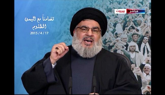 السيد نصرالله: السيد الحوثي قائد شجاع وهادی لن یعود رئيسا لليمن