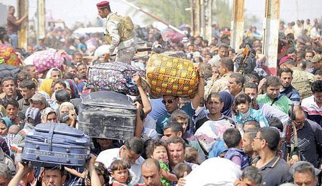 الوقف الشيعي يوجه بفتح المساجد والحسينيات لإيواء نازحي الانبار