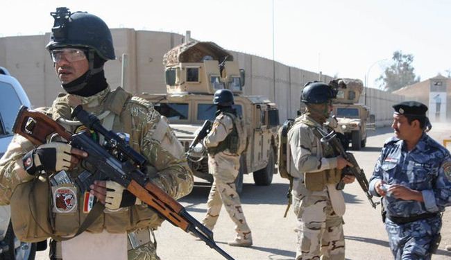 القوات العراقية تطهر ناظم التقسيم بمنطقة الثرثار من 
