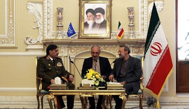 لاريجاني: سوريا تدفع ثمن مرابطتها بالخط الامامي لجبهة المقاومة