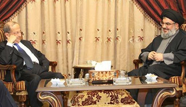 السيد نصر الله والعماد عون يبحثان الأوضاع في لبنان والمنطقة