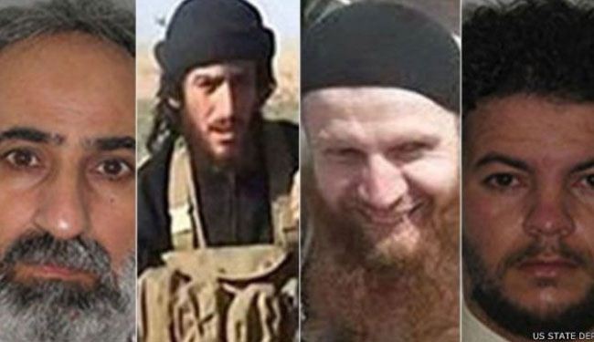 واشنطن ترصد 20 مليون دولار لمعلومات عن 4 من قادة 