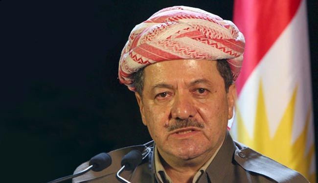 بارزاني يطالب واشنطن بتسليح البشمركة بشكل مباشر