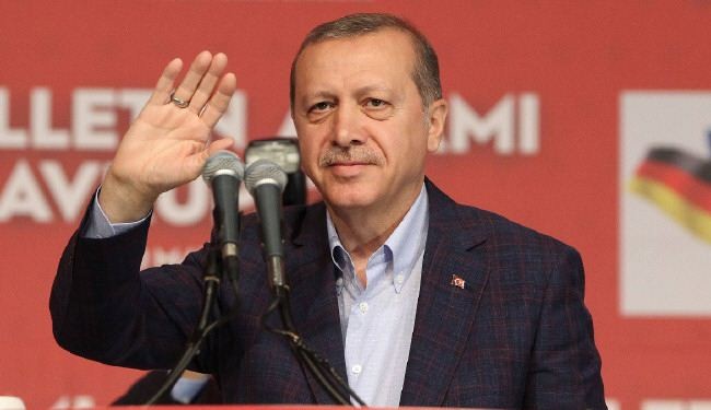 اردوغان يدعو الاتراك في المانيا الى التصويت في الانتخابات العامة