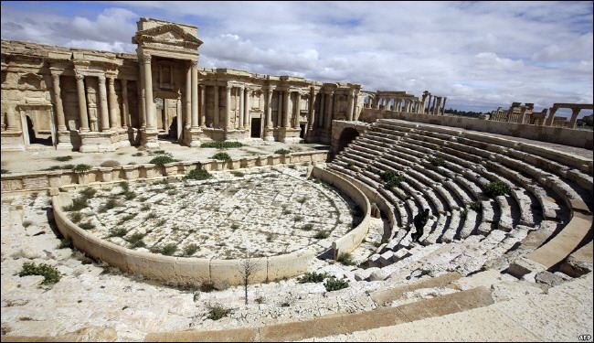 بالصور... كنوز تدمر الأثرية