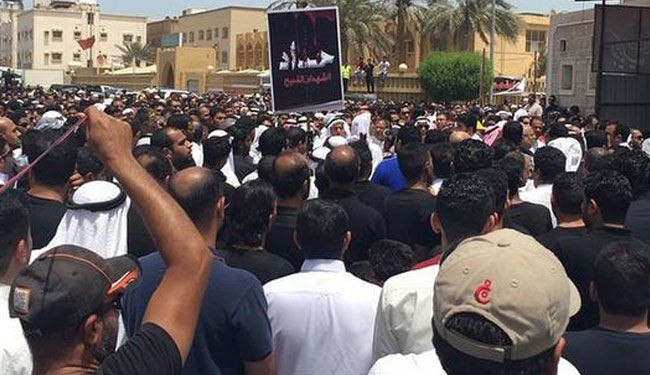 السلطات السعودية تقطع الانترنت عن منطقة تشييع شهداء القديح