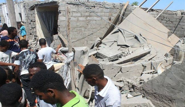 إبادة عائلة من نساء وأطفال بغارة للعدوان السعودي على تعز