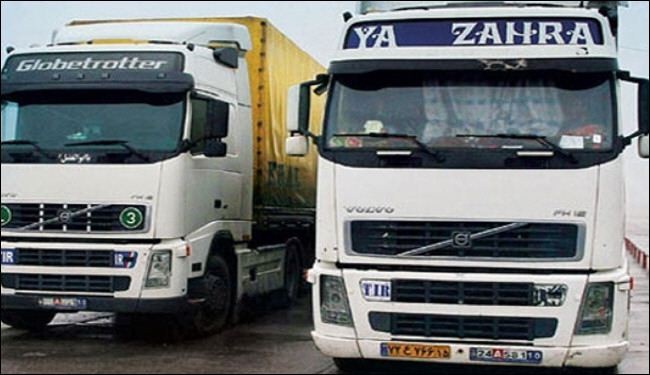 ارتفاع حجم ترانزيت السلع بين ايران وافغانستان