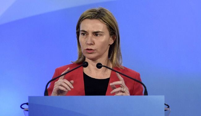 موغيريني تدعو الى استئناف مفاوضات التسوية بين اسرائيل والفلسطينيين