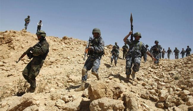 القوات العراقية والحشد الشعبي تصفي 40 داعشياً شمالي تكريت