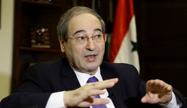 المقداد: الشعب السوري سيقرر مستقبل سوريا والمنطقة
