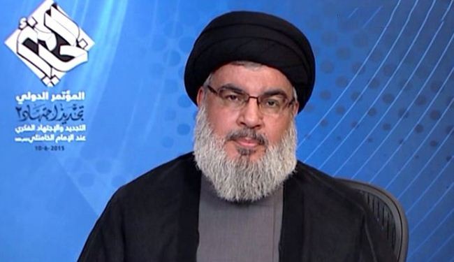 نصر الله: السيد خامنئي مفكر اسلامي كبير متميز باستقلاليته