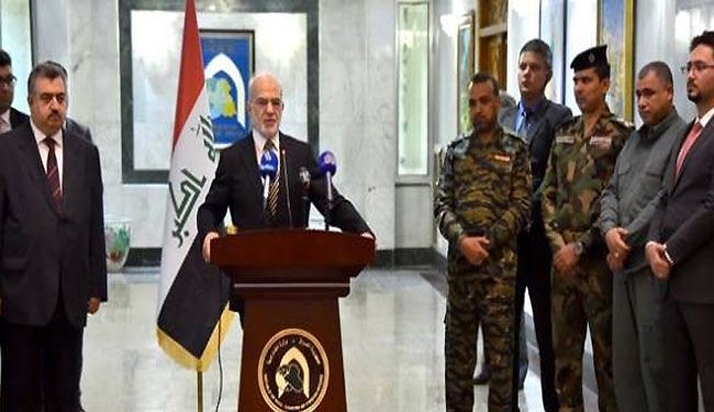 الجعفري: القوات العراقية والحشد الشعبي تدافع نيابة عن العالم