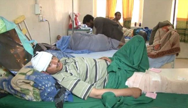 نحو 70 شهيداً وجريحاً بمجزرة سعودية بمعياد في صنعاء
