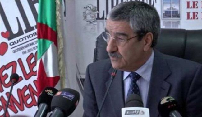 مسؤول جزائري يدعو الى 