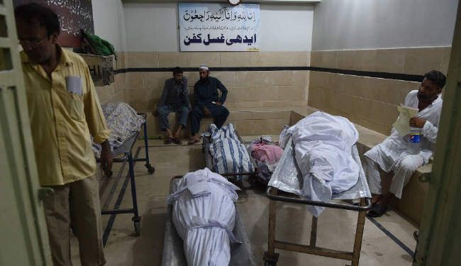 وفاة 122 شخصا بسبب موجة حر في جنوب باكستان