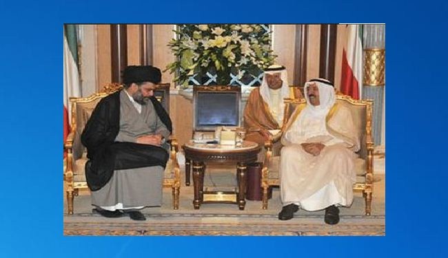 أمير الكويت يستقبل مقتدى الصدر