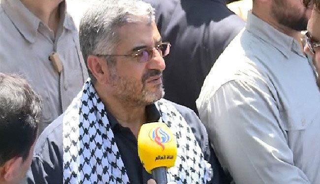 اللواء جعفري بمسيرات يوم القدس: شعارنا المقاومة حتى النصر