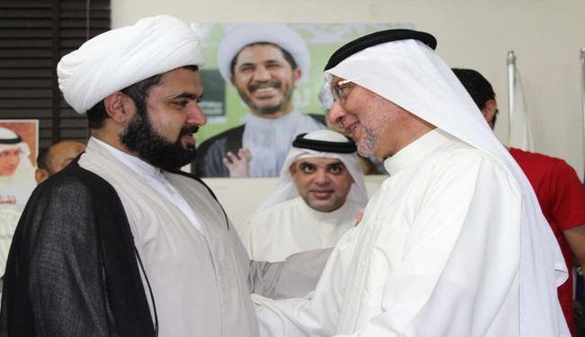 الإفراج عن رئيس شورى الوفاق السيد جميل كاظم+صور