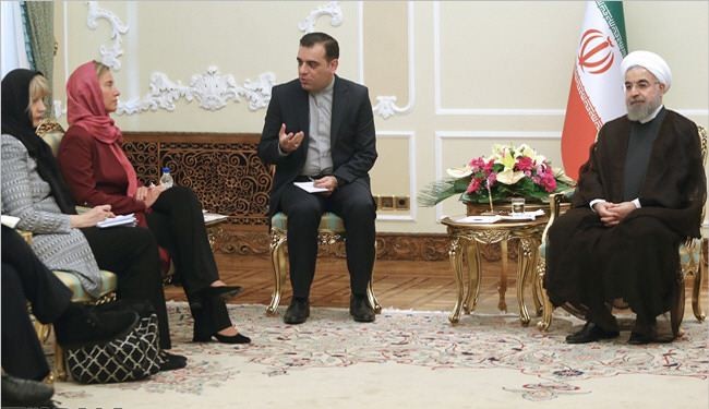 روحاني: اتفاق فیینا لا یضر باي دولة ومن ضمنها دول المنطقة