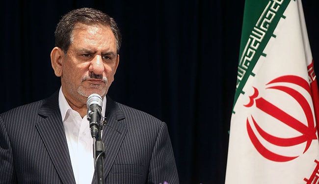 جهانغيري: كل العالم مسرور للاتفاق النووي إلا الصهاينة