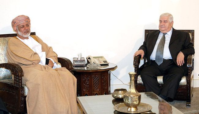 المعلم وبن علوي: حان الوقت لإنهاء الأزمة السورية
