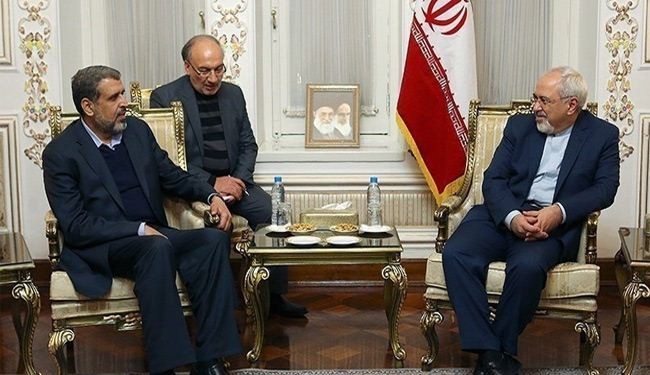 ظريف يبحث اعتداءات الاحتلال مع قائد حركة الجهاد بدمشق