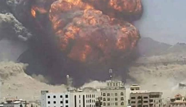 غارات سعودية مكثفة على تعز جنوبي اليمن