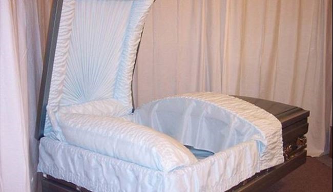چاقها نگران نباشند ، تابوت ویژه رسید