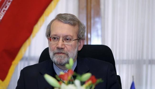 لاريجاني: الامن المستدام بالمنطقة يتحقق بالتعاون بين ايران وتركيا