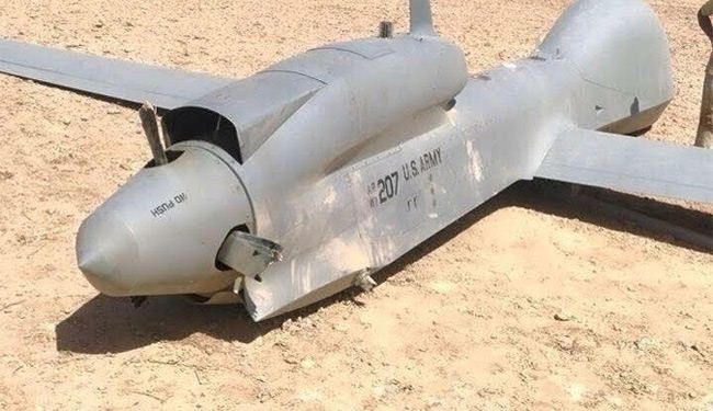 اسقاط طائرة استطلاع اماراتية جنوبي صنعاء