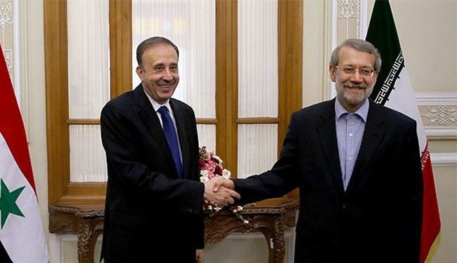 لاريجاني: مفتاح حل الازمة السورية ليس بيد الارهابيين
