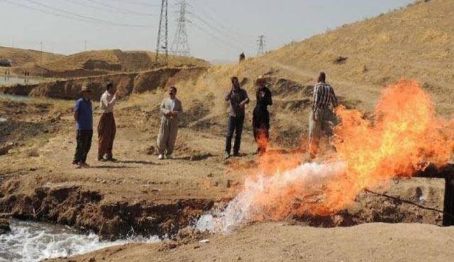 کشف میدان گاز در مزرعه عراقی