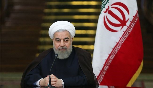 الرئيس روحاني: عملياً أنهينا الحظر الظالم المفروض على ايران