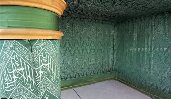 تصاویر / نمای داخلی کعبه