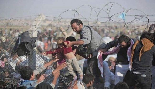 المجر تضع اسلاكا شائكة على حدودها مع سلوفينيا لوقف تدفق المهاجرين