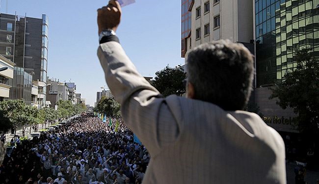 بالصور؛ ايران تغضب احتجاجا على مجزرة منى