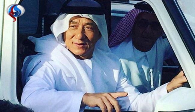 تصاویر؛ جکی چان در لباس عربی!